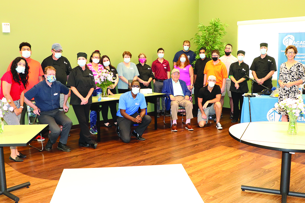 WWII Combat Veteran Charles Palmeri Speaks at the Academy
