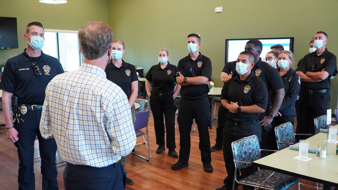 Hosting Sarasota Police