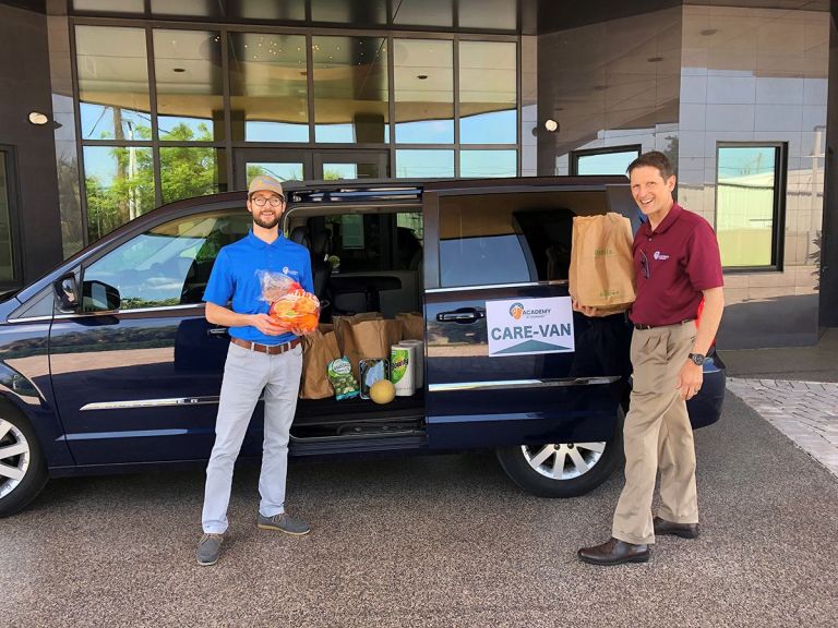 Academy Care-Van Goes the Extra Mile in Service to Others