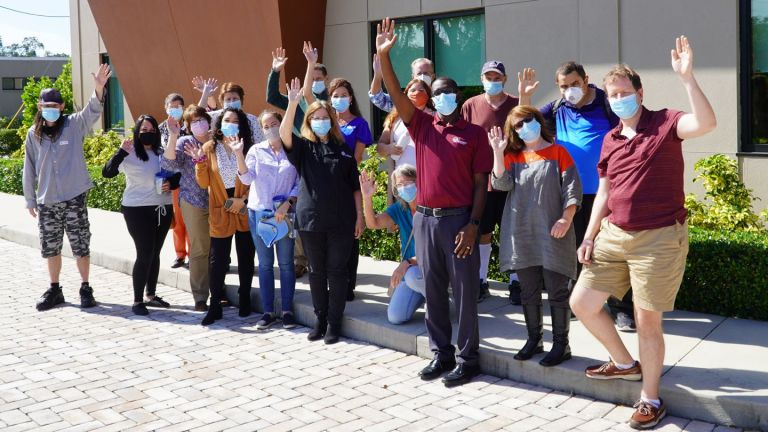 Welcoming Colleagues from Clubhouse Fern in West Palm Beach
