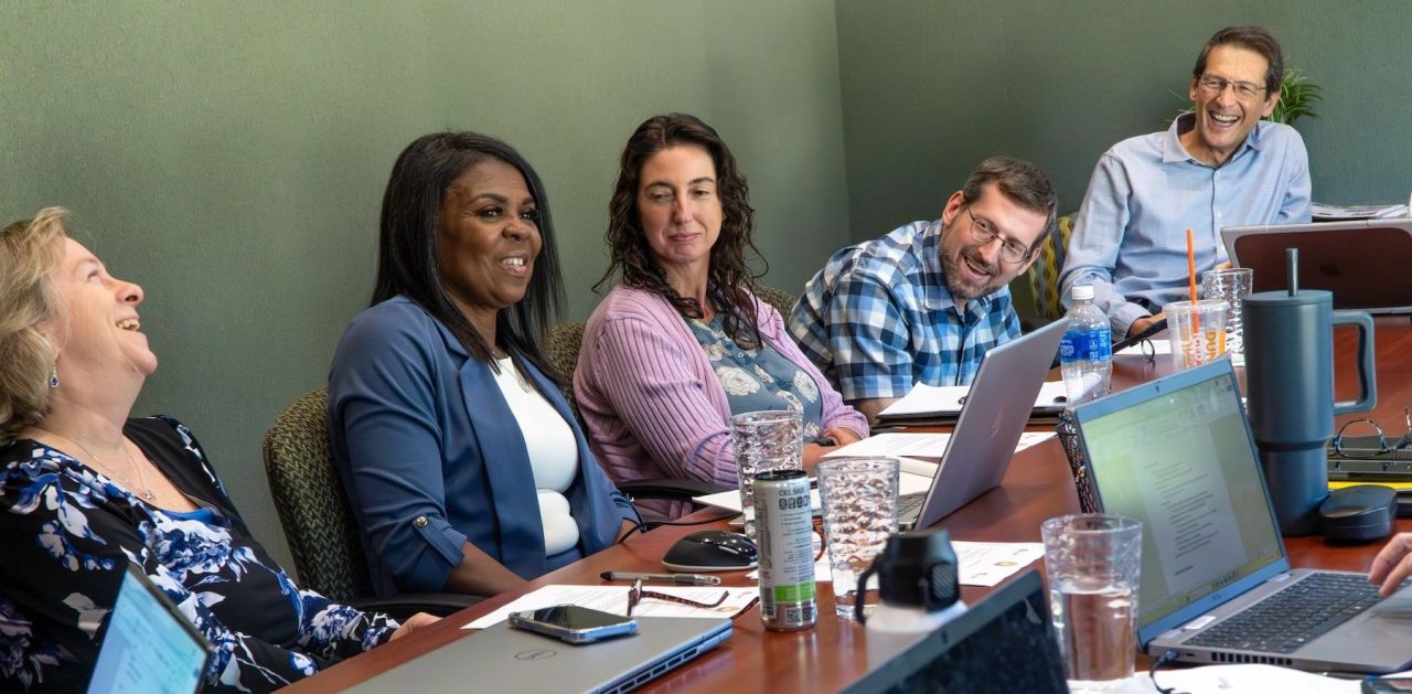 Colleagues participating in our financial sustainability training sessions